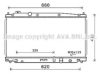 AVA QUALITY COOLING HD2277 Radiator, engine cooling